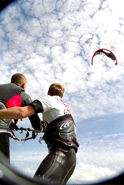 Lekcje kitesurfingowe